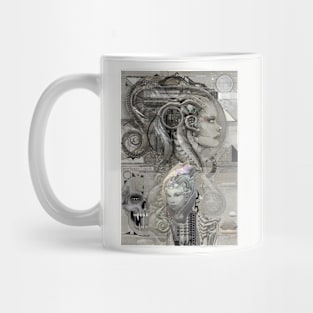 machine gun holly Mug